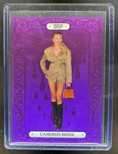 2025 Panini Instant WNBA Drip Cameron Brink Silver Purple #/25 Sparks