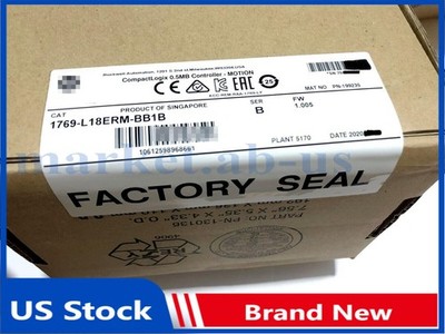 Allen-Bradley 1769-L18ERM-BB1B CompactLogix Controller Motion 1769-L18ERM-BB1B