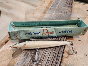 Vieux Leurre Rapala Magnum 11 En Argent – 4 3/8 Pouces – 9/16 Oz – Pêche En Eau Douce Et Salée