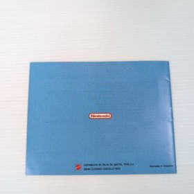 To the Earth NES Italian PAL A with Manual (Broken Box) - Working Tested