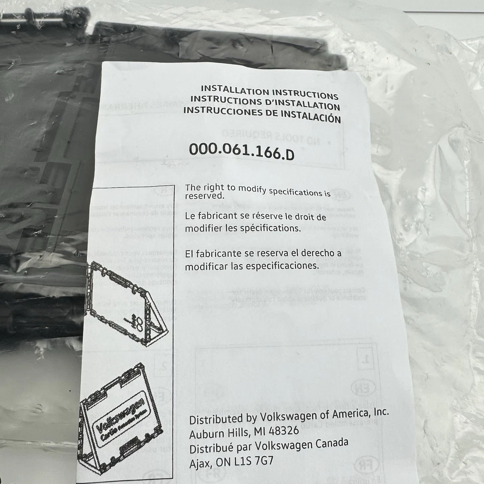 Sistema de protección de gestión VW Volkswagen CarGo 8 bloques genuino OEM Foto 4 de 4