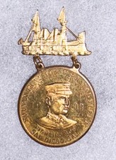1908 Great White Fleet Visit To San Diego Fighting Bob Medal