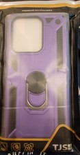 Motorola Case with Screen Protector,Heavy Duty Moto G Power 5G 2025 Purple