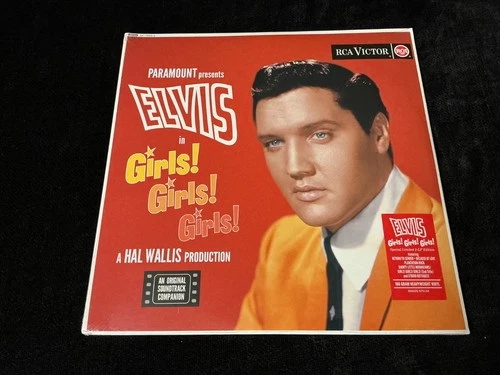 ELVIS PRESLEY 2LP FTD VINYL GIRLS! GIRLS! GIRLS! FACTORY SEALED W/ HYPE STICKER