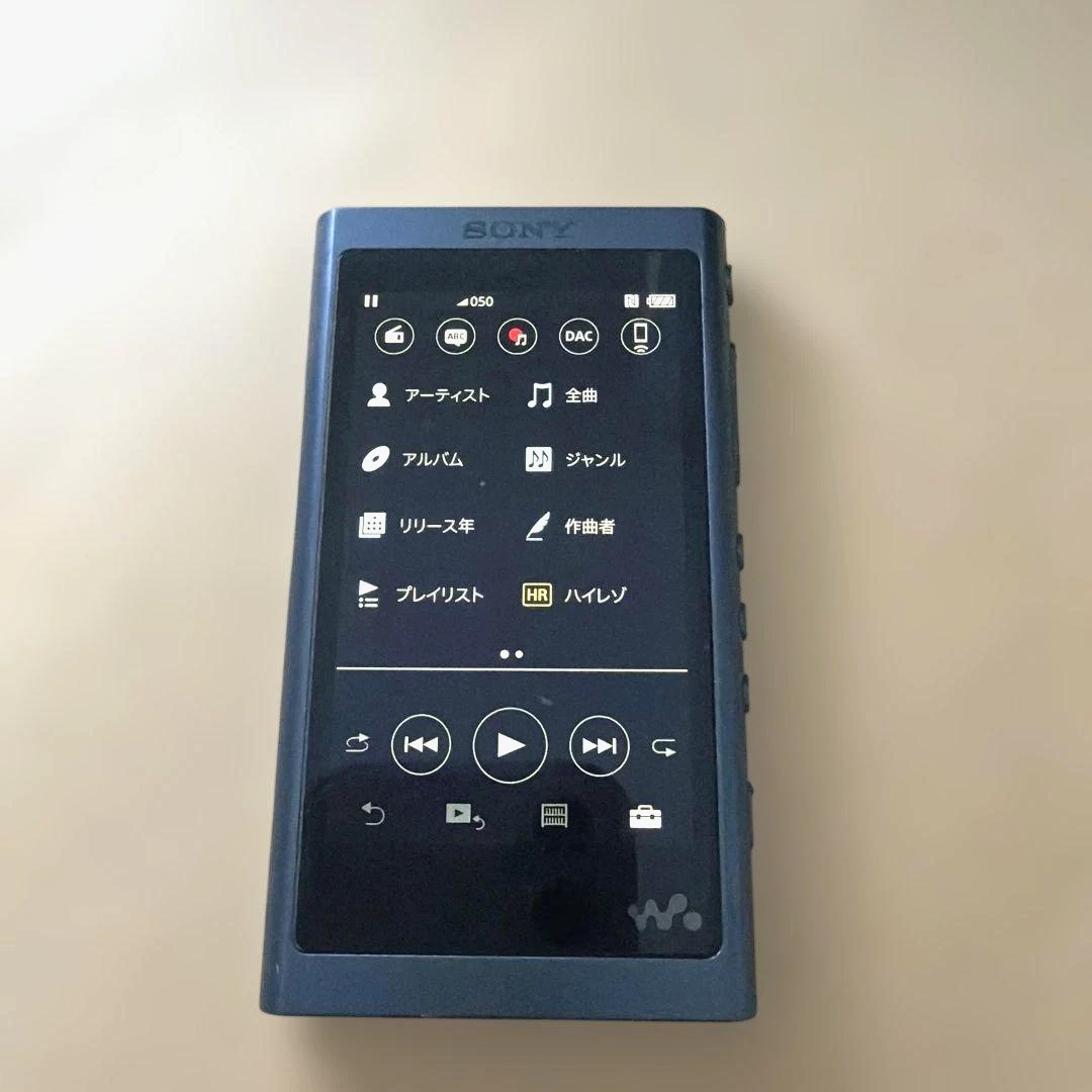 Sony Walkman NW-A55 Horizon 16 Go Lecteur Audio Hi-Res Bluetooth Fonctionne