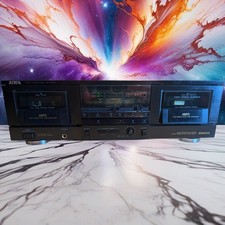 Aiwa AD-WX616 Stereo Double Dual Cassette Dec...