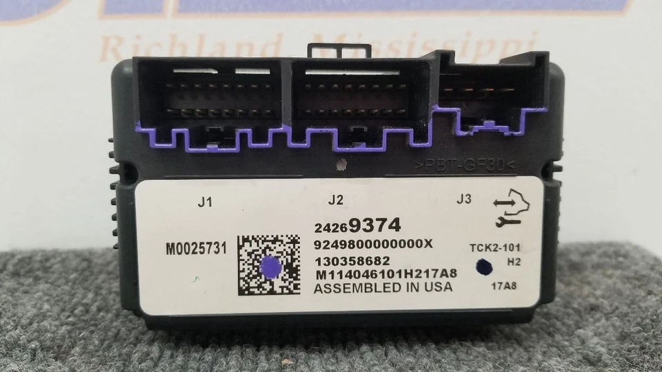 15 CHEVY SILVERADO 2500 TRANSFER CASE CONTROL MODULE 24269374 - Image 2 of 4