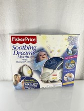 Vintage Fisher Price Soothing Dreams Baby Monitor With Box