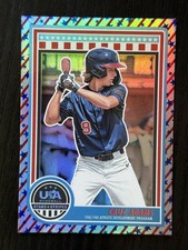 2025 Panini Stars & Stripes USA Baseball #163 Cruz Adams Stars and Stripes #/50