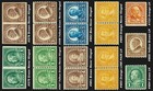 19-Stamp Set of Bureau COILS & IMPERFS with Eight Pairs! All Mint, Most NH. — photo 3
