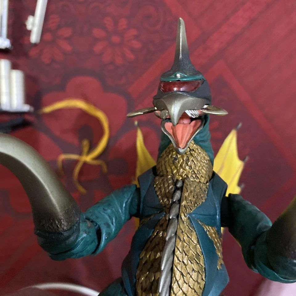 Figura de acción de ciencia ficción Revoltech No.023 Gigan Godzilla Kaiyodo usada de Japón Foto 4 de 4