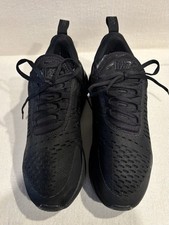 Nike Air Max 270 Youth Running Sneakers Triple Black, Size /Women's 9