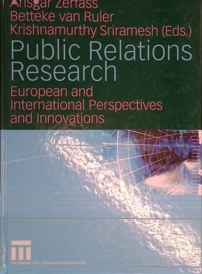 Public Relations Research: European and International Perspectives and Innovatio