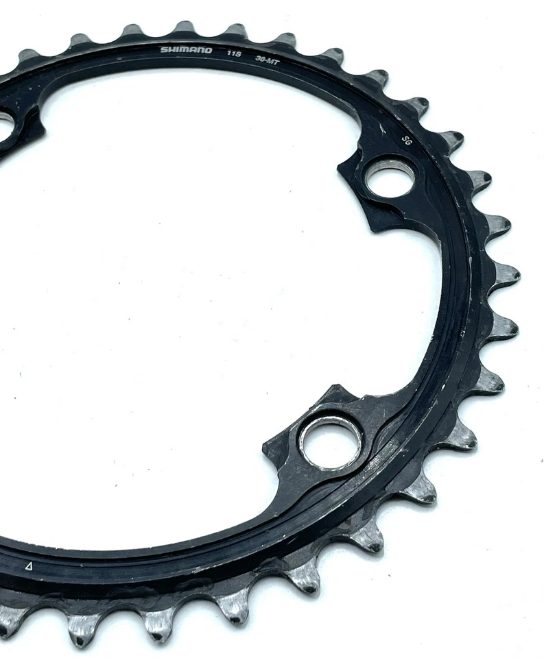 Plato Shimano DURA-ACE R9100 36t 4 brazos 110 mm BCD 11 velocidades Foto 3 de 4