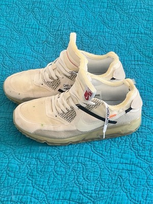 Nike Air Max 90 Off White size 9 .5   