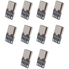 10 StüCk USB 3.1 Typ C Stecker 14 Pin Buchse Buchse DurchgangslöCher PCB 183829