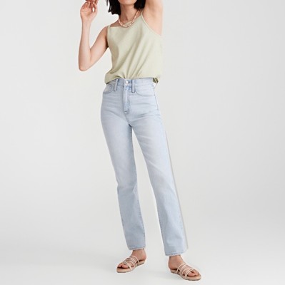 Madewell Classic Straight Full Length Denim Jeans Size US 25