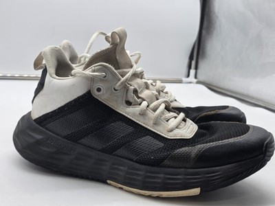 Adidas Shoes Mens 8 Own The Game 2.0 Mesh Damaged Basketball Sneakers GY9696