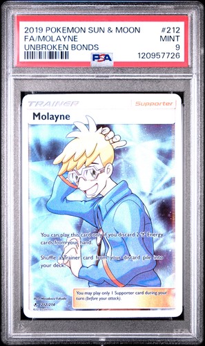 Molayne graded PSA 9 for sale on eBay