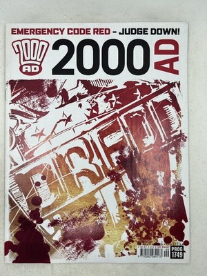 2000AD Prog 1749 31 Aug 2011 Emergency Code Red Rebellion