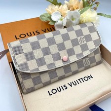 Louis Vuitton Damier Azur Portefeuille Emily Long Wallet
