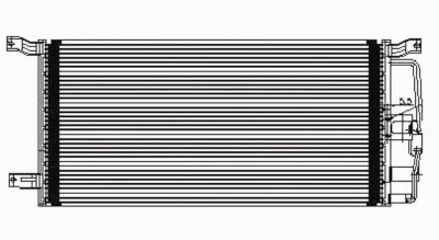 Condensador de CA para 05-06 Chevy Uplander 3,5 L/01-05 Venture/02-07 Buick Rendezvous Foto 2 de 4