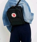 Fjallraven Mini Kanken Backpack Black As-new Condition Utility Scandi Travel