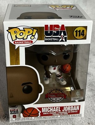 Funko Pop! Basketball 114 Michael Jordan USA 2021 Special Edition OVP