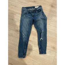 Pistola ankle zip jeans