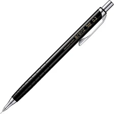 Pentel Mechanical Pencil Orenz 0.2mm, Black Body 1 Count (Pack of 1), 
