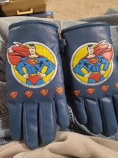 Superman Kids Gloves, DC Comics, 1984