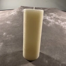 Chesapeake Bay Candle – Unscented White Pillar Candle 8" x 3" – Long Burning...