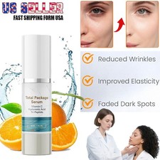 NEW Total Package Serum, All-In-One Vitamin C, Hyaluronic Acid, Peptides Serum