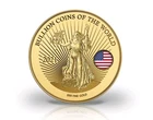2021 Liberty 999 Fine Gold Chad Bullion Coins Of The World 1/500oz Gold Coin
