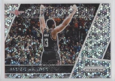2017-18 Panini Prizm Get Hyped! Fast Break Prizm James Harden #GH-JH 14ql