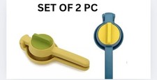 Set Of 2 Juice Max Dual-Action Citrus Press Lemon Lime Orange Juicer Squeeze UK