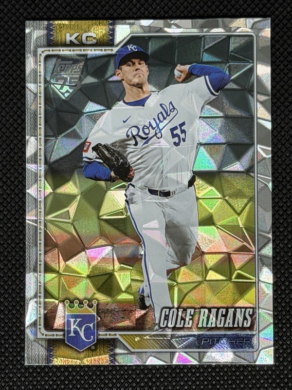2026 Topps Series 2 Cole Ragans Diamante Foil #484 Kansas City Royals
