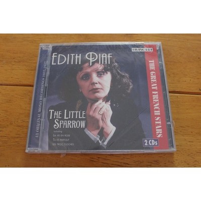 Vintage Edith Piaf CD The Little Sparrow 2CD French Chanson 1935-1947 Living Era