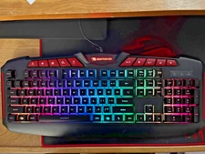 iBUYPOWER IBP-ARES M1-KB GAMING Keyboard Black NICE New