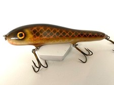 Hughes River Humpback Glide Bait, Jim Wilson 8" Scaled Carp, Rare Musky, Pike