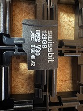 1 piece of SFSD128GN1AM1TB-E-EF-221-STD Swissbit 128GB microSD card