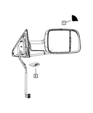 Genuine Mopar Auxiliary Lamp Left 68302825AA