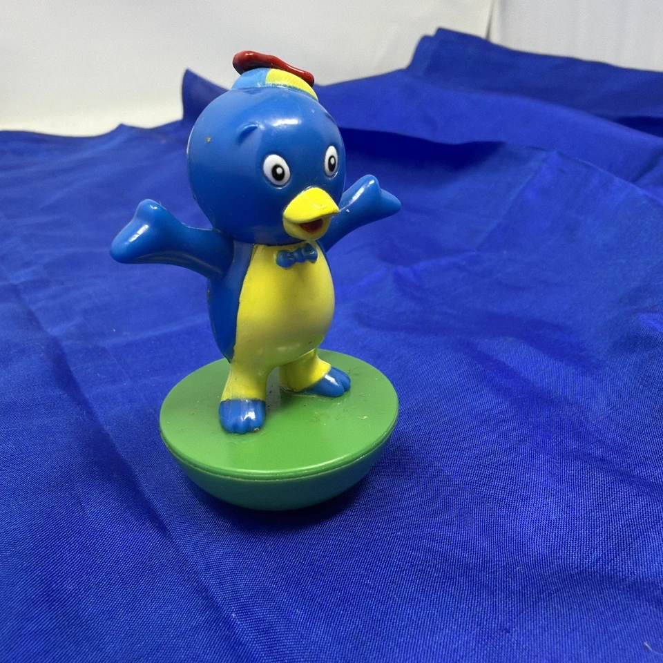 Figura Mattel Backyardigans Pablo Penguin 2006 Nickelodeon Cake Topper Figura Foto 2 de 4