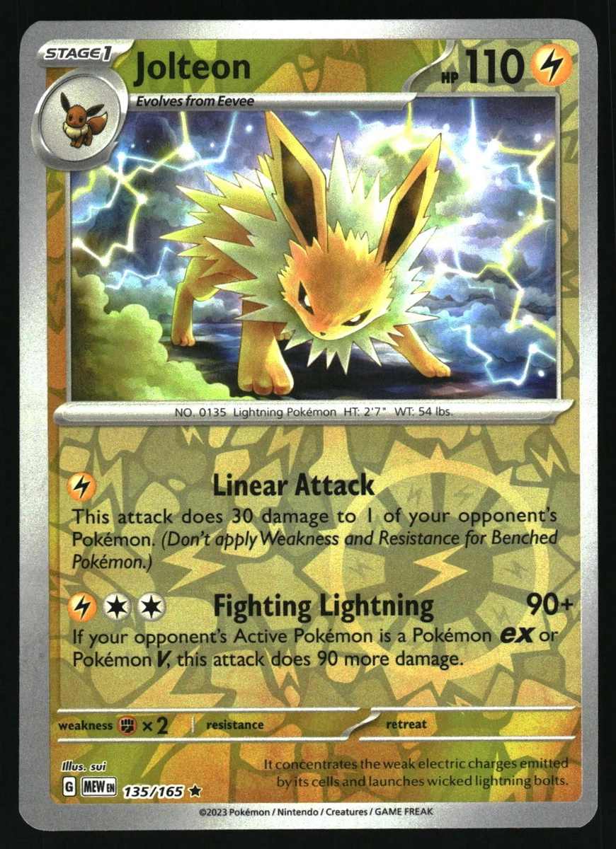 Rare Pokmon Jolteon Ex Individual Cards for sale - eBay Rare Pokmon Jolteon Ex Individual Cards for sale - eBay