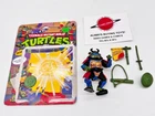 1990 Leo Sewer Samurai w/ Cardback Complete TMNT Vintage Figure