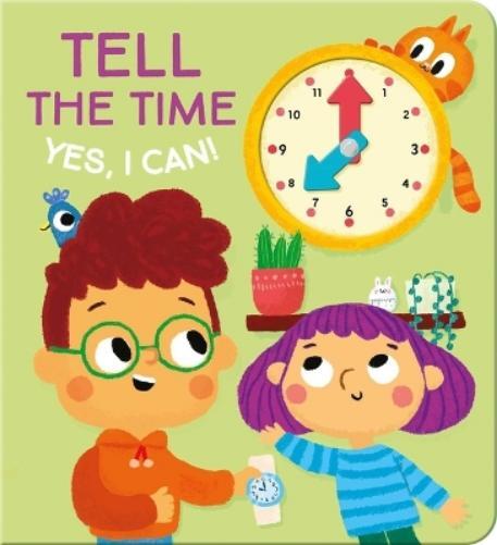 Little Genius Books Yes I Can! Tell the Time (Libro di cartone) Yes, I Can!