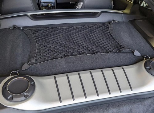 2 Rear Trunk Floor Style Organizer Web Cargo Nets for PORSCHE CAYMAN 2006-2025 - Picture 21 of 24