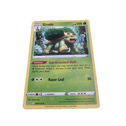 Grotle 007/172 Brilliant Stars Pokemon Trading Card (F2