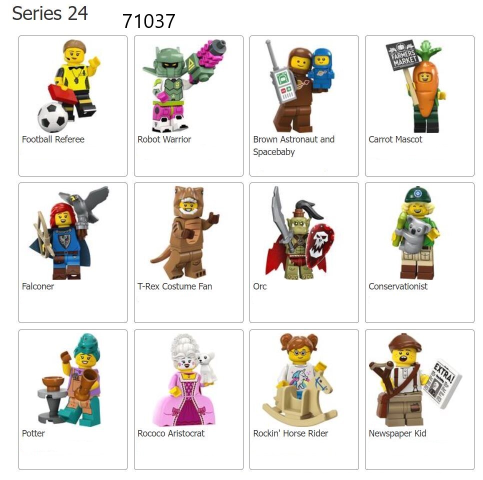 YOU CHOOSE!!LEGO (71037) Minifig Series-24 | eBay