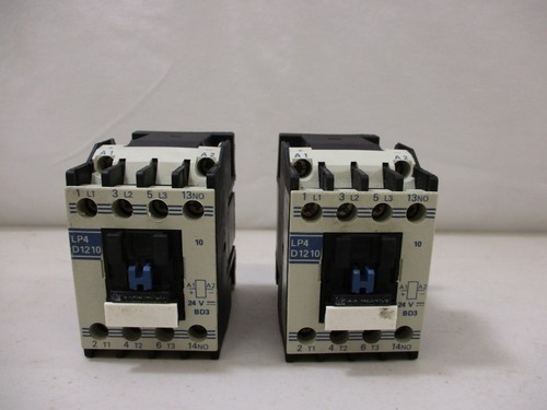(LOT OF 2) TELEMECANIQUE LP4 D1210 CONTACTOR STARTER 24V - Picture 1 of 8